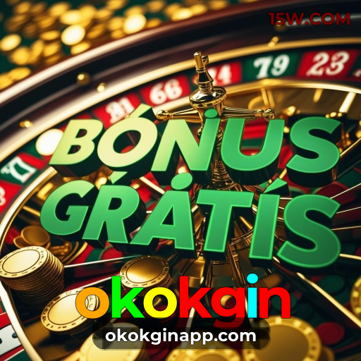 Aplicativo móvel okokgin para iOS e Android